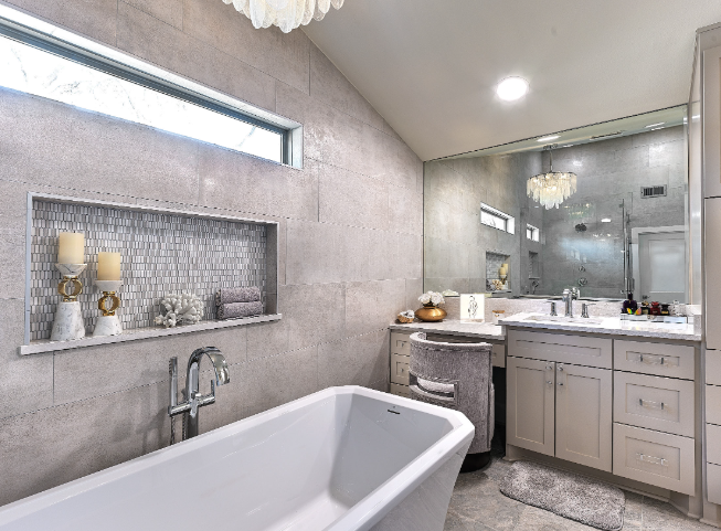 Can Glass Partitions Help Maximize Space In Your Scandinavian Bathroom?